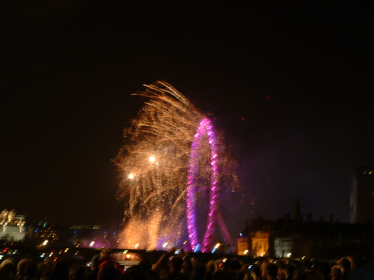 London fireworks